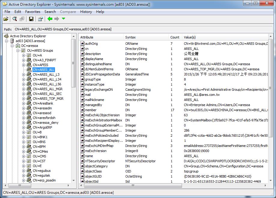 Active Directory Explorer