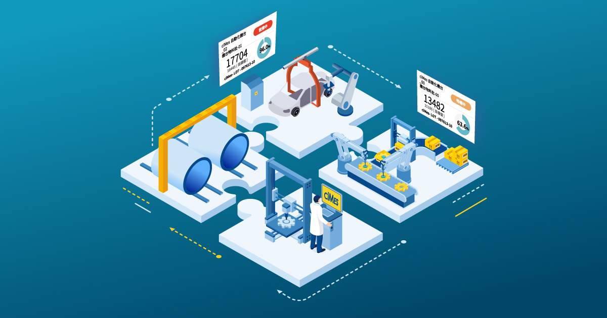 資通 MES 產業範本，加速企業智慧製造導入應用